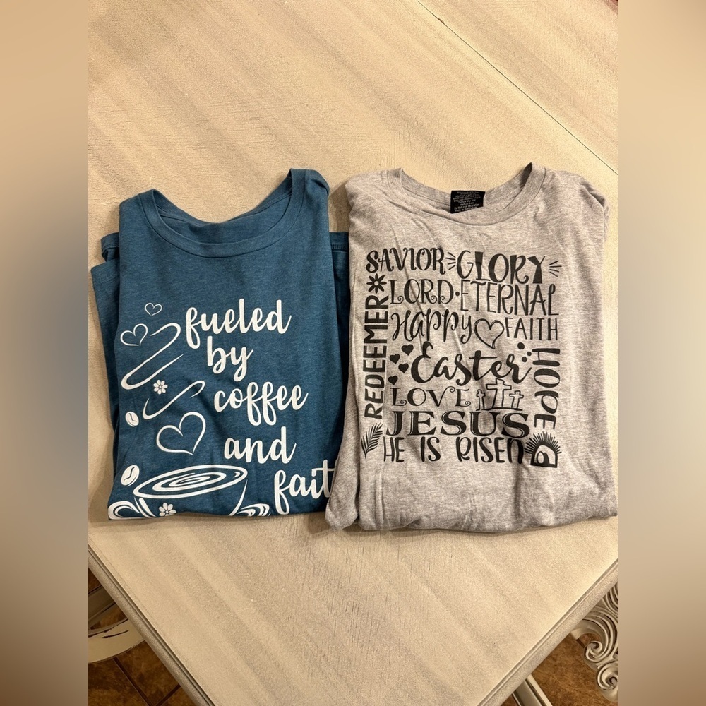 Woman’s Inspirational Shirts Bundle of Two